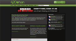 Desktop Screenshot of 420chan.org